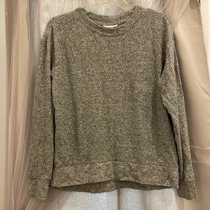 H&M Gray Pullover Heather Fleece Size XS